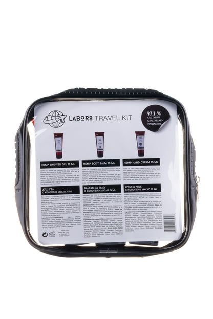 Travel Kit Shower Gel 75 ml + Body Balm 75 ml + Hand Cream 75 ml