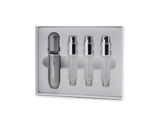 TRAVALO Refill Atomizer Classic Titanium Set 3x5 ml